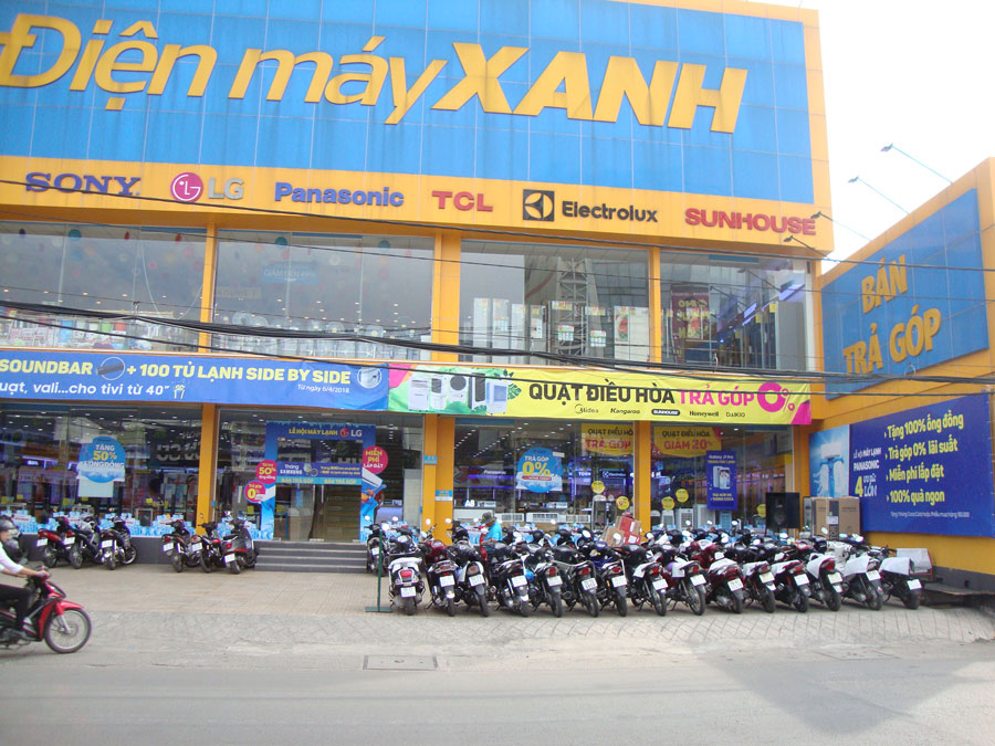 Bẫy chuột tại siêu thị Điện Máy Xanh Lê Văn Việt - Quận 9