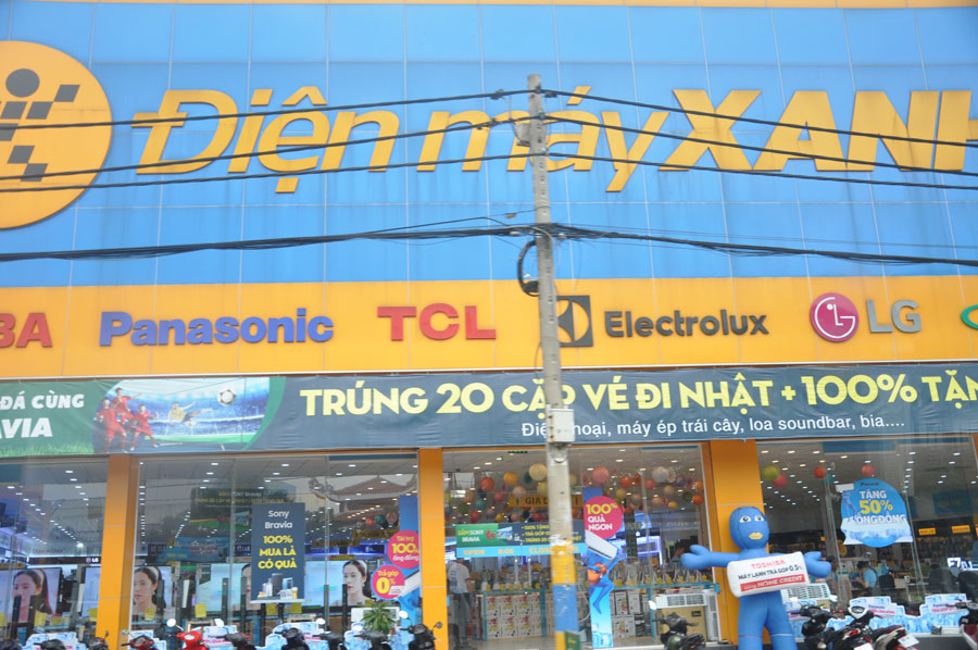 Bẫy chuột tại siêu thị Điện Máy Xanh Bình Chuẩn - Thuận An