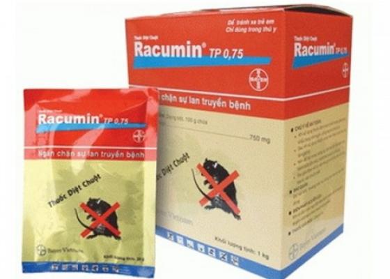 Cung cấp sỉ và lẻ thuốc diệt chuột Racumin 0.75 TP