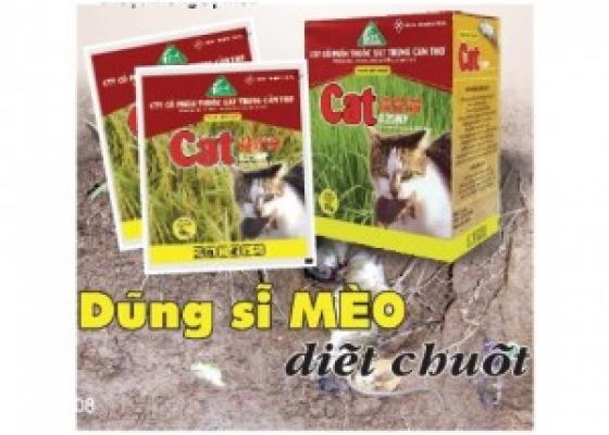 Sản phẩm thuốc diệt chuột CAT 0.25WP - thuốc diệt chuột